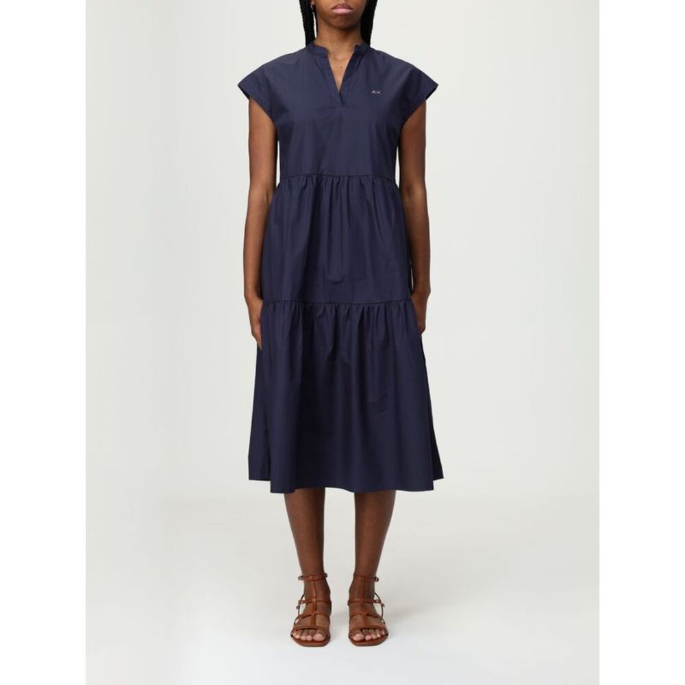 Sun68 Dress Woman Blue